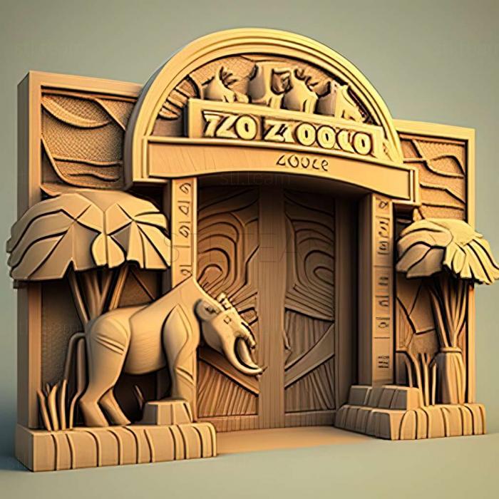 3D model Zoo Tycoon 2 game (STL)